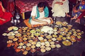 Farmers planting crops